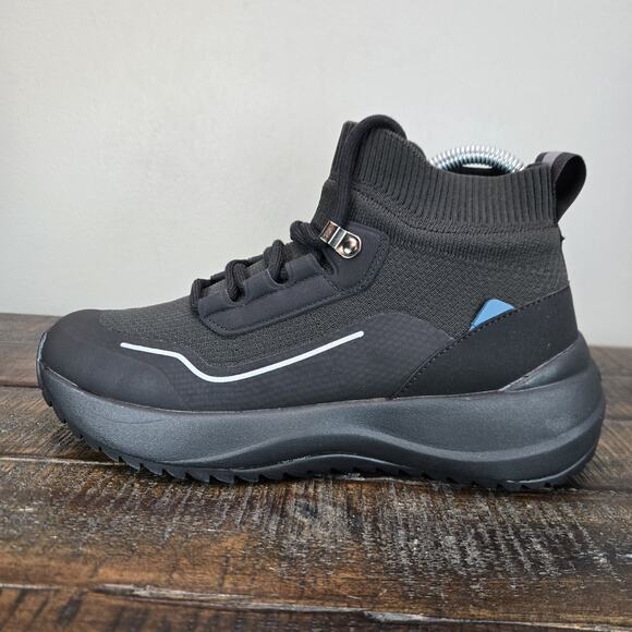 NEW Vessi Stormburst High Top Mens Size 7 Waterproof Shoes Hiking Space Black main image 11